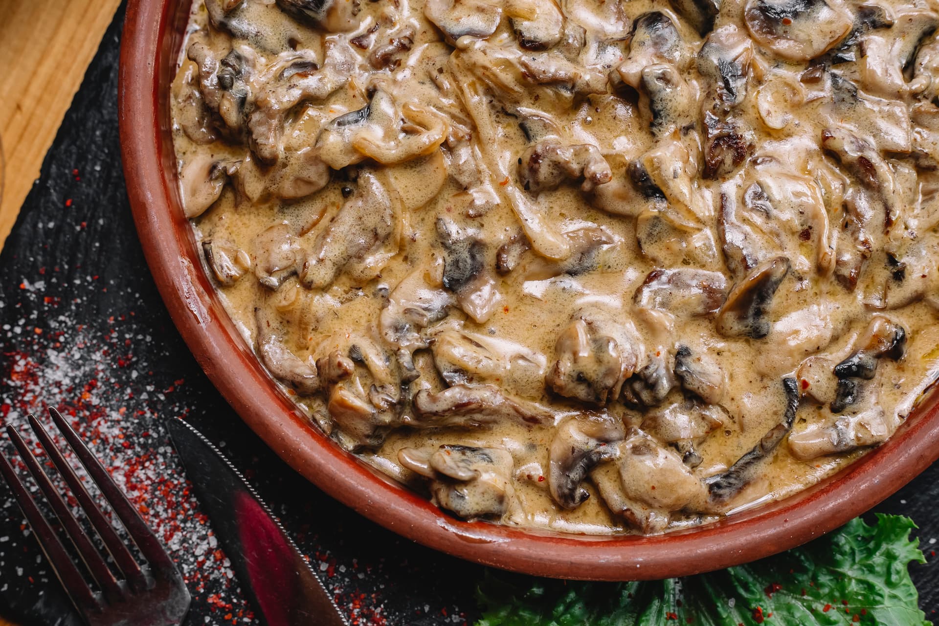 Boeuf Stroganoff